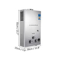VEVOR 6L 8L 10L 12L 16L 18L LPG  LPG Gas Water Heater Domestic Instant Tankless Propane Tankless Gas Water Heater