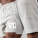2024 New cotton black men's shorts Streetwear casual five-cent pants Jogger gym fitness exercise fashion sweatpants