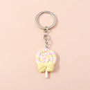 Cute Game Machine Keychains Resin Game Console Charms Keyrings Souvenir Gifts for Women Men Handbag Pendants Key Chains