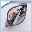 Small Nylon Three-dimensional Triangular Mesh Coin Purse Key Lipstick Coin Bag ID Business Credit Card Holder Storage Bags