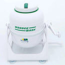 WonderWash Portable Washing Machine for Apartment & Tiny Spaces - Manual Hand Clothes Washer with Retro Design