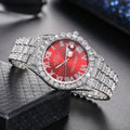 Hip Hop Iced Out Watch Men Luxury Brand Diamond Men's Watches Calendar Quartz Wristwatches Male Clock Gift for Men Drop Shipping