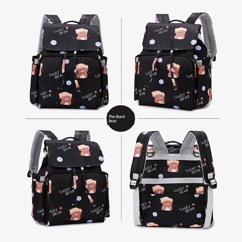 حقيبة مومياء خفيفة الوزن ذات سعة كبيرة للأم والطفل