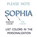 Bridesmaids Wedding Custom Bachelorette Name School Everyday Personalised Shadow Monogram Pool Bag Bride Gifts Wedding Pool Bags