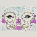 Face Festival Tattoo Costume Party Stickers Halloween Waterproof Temporary Tattoo Stickers Makeup Body Dress Up Decoration
