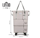 Short Distance Female Cosmetics Bag Student Living in School Can Cover Trolley Case