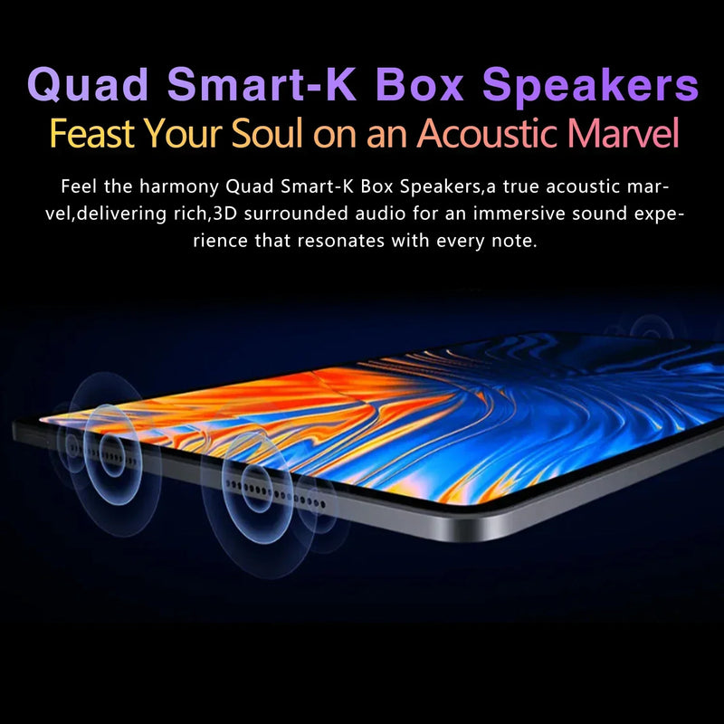 2025 Global Mi 11 inch tablet Android 14 Pad 6S Pro 16GB 1TB Snapdragon 888 4K HD 5G WIFI Bluetooth WPS 20000mAh tablets Tab