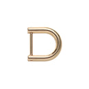 1Pcs Open Screw D Ring Buckle Shackle Clasp for Leather Craft Bag Strap Belt Handle Shoulder Webbing Metal Detachable Buckle