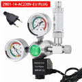 Aquarium DIYCO2 regulator Solenoid Bubble Counter CO2 control system reaction waterproof fish tank CO2 Pressure reducing valve