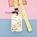 Sanrio ID Badge Holder Neck Strap Cartoon My Melody Subway Door Card Holders Hello Kitty Kids Campus Lanyard Credential Holder
