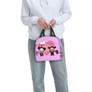 Cartoon Anime Pucca Lunch Bag Women Cooler Warm Thermal Insulated Lunch Box for Work School Office Picnic Food Tote Bags