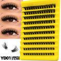 Cluster Lashes Mixed Tray Individual Eyelashes 3D Volume Eye Lashes Soft Natural Lashes Makeup Tools