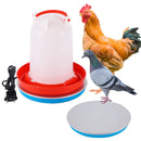 Poultry Drinking Water Constant Temperature Base Safe and Durable Poultry Waterer Drinker Heated Base Farming Equipment 1Pc