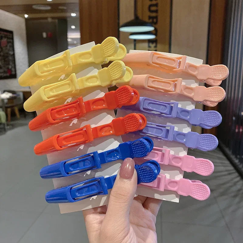 6/8Pcs Alligator Hair Clips for Women Hair Clippers Crocodile Hairpins Professional Hairdressers Clamps Salon Hair Styling Tools