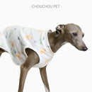 Dog Summer Clothes Italian Greyhound Whippet Summer Vest Cotton Printed Dog Clothes