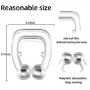 Anti Snore Stop Snoring Nose Clip Silicone Magnetic Sleep Tray Sleeping Aid Apnea Guard Night Device with Case Snoring Solution