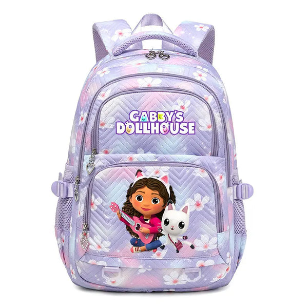 Gabby Dollhouse Waterproof Women Backpack Female Travel Bag Backpacks Schoolbag for Teenage Girls Bookbag Mochila