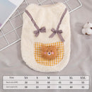 Dog Clothes Cute Dinosaur Vest Pet Small and Medium-Sized Dogs Schnauzer Spring and Autumn Cat Teddy Bichon Winter