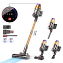 V18 Wireless Handheld Vacuum Cleaner 45kPa 550W Powerful 6 in 1 Cordless Vacuum Cleaner LED Display Handheld Sweeper Machine