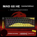 AI MADLIONS Mad60 Mad68 HE Mechanical Keyboard Magnetic Switch Madcatz Mad60he Wired Game Keyboard Rapid Trigger Custom Keyboard