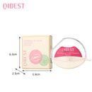 QIBEST Lip-Shaped Lipstick Moisturizing Long Lasting Color Changing Lipstick Makeup Peach Lazy Lipstick Lip Stain Tint Cosmetics