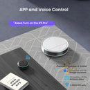 OKP K5P Robot Vacuum Cleaner, 5000Pa, 180 Mins, WiFi/App, Slim Design, Self-Charging, Perfect for Hard Floors, Pet Hair, Carpets