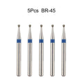 5Pcs/Bag Dental Diamond Burs Drill FG 1.6mm Bur For High Speed Handpiece Denspay Dental Bur Polishing Whitening Lab Material