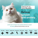 Pet Calming Collar for Cats Effective Relief Reduce Anxiety Stress Pheromones Relaxing Breakaway Collar for Kittens Puppies Dogs