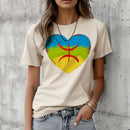 Amazigh top women anime graphic funny t shirt female funny harajuku clothing