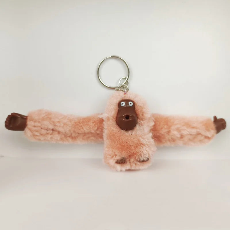 Cute Keychain Monkey Kipling Plush Orangutan Monkey Keychain Men Women Bag Car Trinket Jewelry Wedding Party Doll Gifts