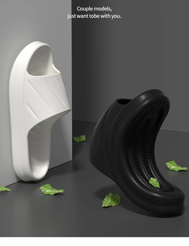 Women's Indoor Non-slip Slippers Couple Home Slides EVA Soft Sole Light Weight Summer New Lovers Leisure Shower Shoes