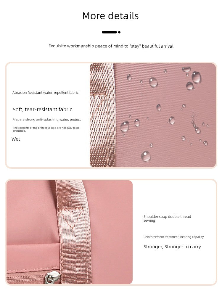 Portable Short-Distance Travel Bag with Trolley Case