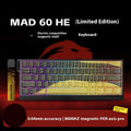 AI MADLIONS Mad60 Mad68 HE Mechanical Keyboard Magnetic Switch Madcatz Mad60he Wired Game Keyboard Rapid Trigger Custom Keyboard