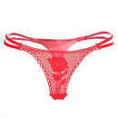 Valentines Day Ladies Romantic Women's G-String Sexy Underwear Lingerie Rose Panties Thongs Briefs V-string