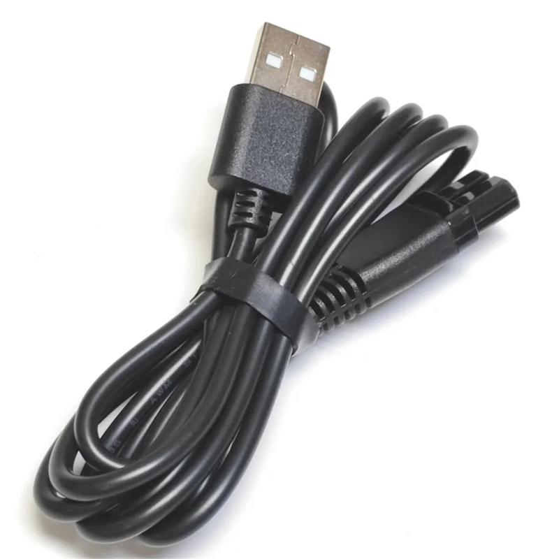 Cable de carga USB para cortadora de pelo eléctrica JRL 2020C/2020T/ACME M5/M6/M10/M11/Popbarbers P800/P700.