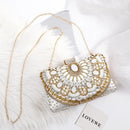 Unique Sequin Diamond Crystal Clutch Bag Luxury Wedding Party Rhinestone shoulder Bags High Quality Evening Handbags