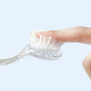 1pc Plastic Hamster Brush with Soft Bristles - Transparent Pet Grooming Comb for Mice and Small Animals,