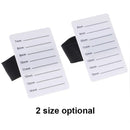 حامل رموش اصطناعية قابل للتعديل من الأكريليك مع حزام لعرض الرموش