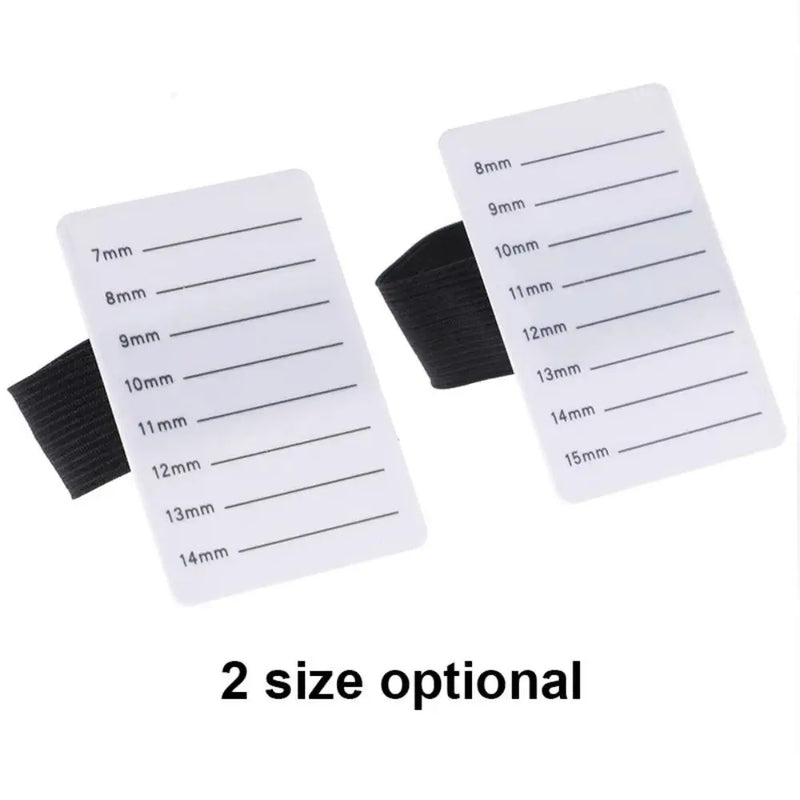 حامل رموش اصطناعية قابل للتعديل من الأكريليك مع حزام لعرض الرموش