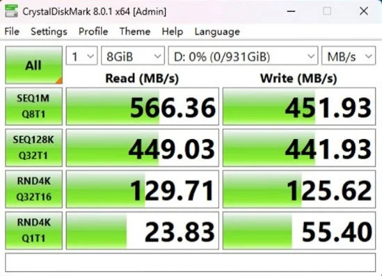 ORICO Portable External Solid State Drive External Hard Drive USB 3.2 Gen2 SSD for iPhone 15/Pro Windows Mac Lightweight