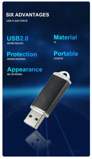 50Pcs/lot USB 2.0 Flash Drive 128MB 1GB2GB 4GB 8GB Pen Drive 16GB Pendrive 32GB USB Stick 64GB Memory Flash Disk Free Laser Logo