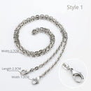 Silver Bag Chain Transformation Accessories Bag Straps Replacement Underarm Crossbody Shoulder Strap Metal Armpit Bag Chains