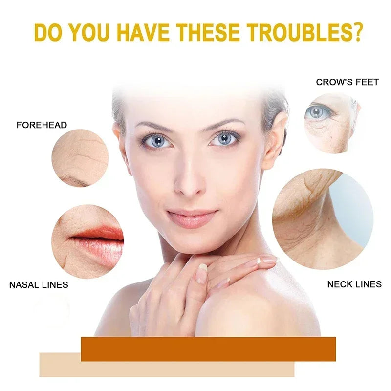 Collagen Face Serum Wrinkle Removalr Whitening Moisturizing Fade Fine Lines Dark Anti Aging Spots Korean Face Care Cosmetics New