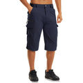 MAGCOMSEN Summer Men's Shorts Quick-drying Lightweight with 7 Pockets Waterproof 3/4 Shorts for Fishing Hiking