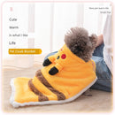 Dog Cloak Fall and Winter Heattech Small and Medium-Sized Dogs Teddy/Pomeranian Pet Thick Night-Robe Cat Cloak Blanket Mattress