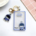 Kpop Photo Display Holder With Love Keychain Idol YEONJUN BEOMGYPicture Protector Sleeves Credit ID Cards Protective Case