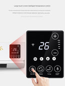 Buou Warm Air Blower For Home Indoor Heating Wall-Mounted Heater Movable Small Air Conditioning Bathroom Waterproof Save Electric Heater