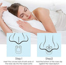 Anti Snore Stop Snoring Nose Clip Silicone Magnetic Sleep Tray Sleeping Aid Apnea Guard Night Device with Case Snoring Solution
