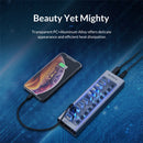 ORICO Powered USB Hub Splitter Socket with 7/10/13/16 Ports USB 3.0 Extension with On/Off Switches 12V Power Adapter for PC