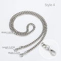 Silver Bag Chain Transformation Accessories Bag Straps Replacement Underarm Crossbody Shoulder Strap Metal Armpit Bag Chains